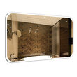 Зеркало для ванной AZARIO Glory сенсорный выключатель 1000*600, AZ-Z-018CS