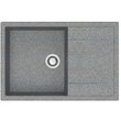 Мойка из искусственного камня Agava AGATA Тёмно-серый 750х505x218 матовая, Коллекция 161, 161/Q8