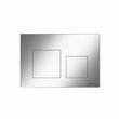  Ceramica Nova Кнопка смыва Balance, клавиши Square, цвет хром матовый CN12-002M 