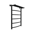 Полотенцесушитель лесенка INDIGO Arc ЭКО 80/50 черный муар LAW80-50PBRK1 ЭКО
