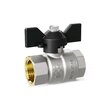 Кран шаровый LD PRIDE ВР/ВР бабочка Ду20 Ру40 11б27п1, LD 47.300.20